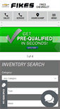 Mobile Screenshot of fikeschevy.com